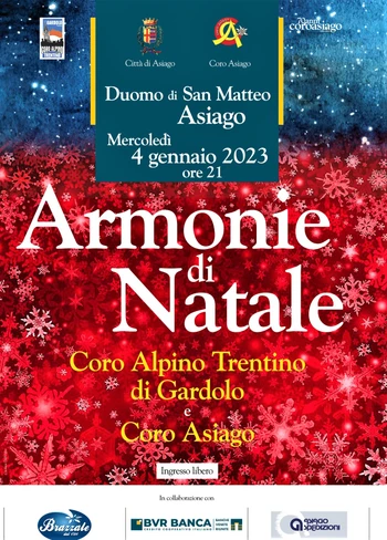 Armonie di Natale con i Cori presso il Duomo di Asiago - 4 gennaio 2023