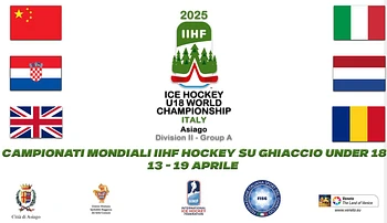 Ad Asiago il Campionato Mondiale di Hockey su Ghiaccio Under 18 Divisione II Gruppo A
