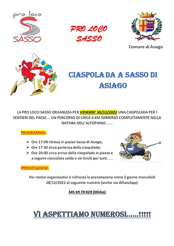 Ciaspolata a Sasso di Asiago - 30 dicembre 2022