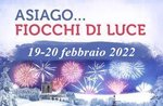 Fiocchi di luce 2022 spettacolo pirotecnico ad Asiago