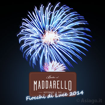 Fiocchi di Luce 2014 al Ristorante Baita Al Maddarello