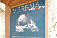 Cartello Entrata del Forte Veren