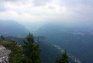 Panorama from top of Verena