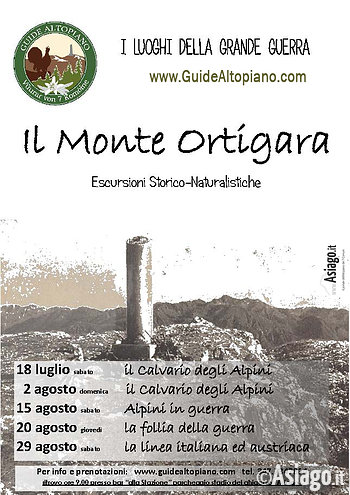 Historical Tours Monte Ortigara-Highland Guides