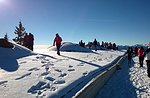 Strong Caicedo: Snowshoe/Hike GUIDE plateau-21 February 2016