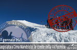 SNOWSHOEING AT TOP OF MANDRIOLO, THE RIDGES OF VALFORMICA, 07 January 2021