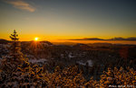 Starke Februar 27 Abend 2016 PLATEAU führt Verena Schneeschuhwandern