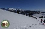 SNOWSHOEING PORTA MANAZZO, landscapes from the high lands, Monday, January 3, 2022
