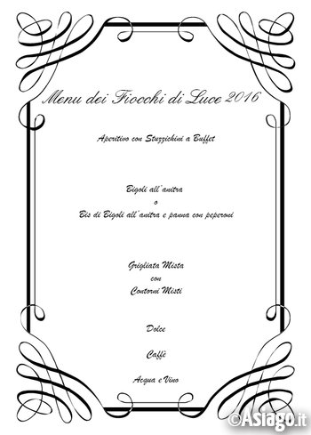 Menu 2016 Menu 2016