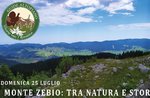 MONTE ZEBIO: escursione guidata tra storia e natura, domenica 25 luglio 2021