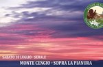 MONTE CENGIO SERALE: sopra la pianura escursione, sabato 10 luglio 2021