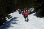 Spitz-Levico: Schneeschuh-Touren-GUIDE Plateau-28 März 2016