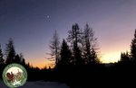 HÖHENGEFÜHLE bei Sonnenuntergang der Cima Verena, Dienstag, 28. Dezember 2021