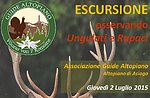 Escursione Naturalistica con GuideAltopiano Ungulati e Rapaci giovedì 2 Luglio 