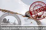 CIASPOLATA PIAN DELLA CASARETTA; TRACCE DI ANIMALI, 28 febbraio 2021