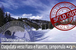 CIASPOLATA VERSO FIARA E FIARETTA, CAMPOMULO, 13 February 2021