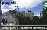 CASTELLONI OF SAN MARCO with Patagonia, guided excursion August 1, 2020