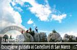 CASTELLONI OF SAN MARCO the labyrinth of rock,guided excursion 23 August 2020