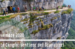 MONTE CENGIO: Weg des Granatieri - Ausflug - 8. November 2020