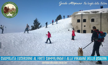 Ciaspolata Forte Campolongo - Guide Altopiano Ciaspolata Forte Campolongo - Guide Altopiano