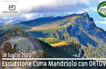 CIMA MANDRIOLO con ORTOVOX, escursione guidata, 18/07/2020