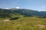 Spitze des Paradieses und der alpinen Dairy Crest geführte 1. August 2018