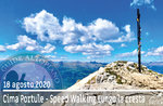 SPEED WALKING A CIMA PORTULE, fast hike, August 18, 2020