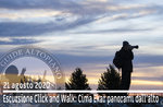 KLICK UND WALK von Cima Ekar Landschaften, Wanderung 21. August 2020