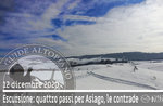 CIASPOLATA A CIMA EKAR AD ASIAGO, 12 dicembre 2020