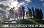 DISTRICTS AND HIGHLAND LANDSCAPES, Asiago Exkursion, 7. November 2020