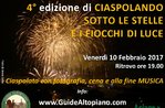 4°EDIZIONE di CIASPOLANDO "Stelle e Fiocchi" GUIDEALTOPIANO-10 febbraio - SERALE