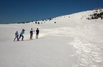 The FORT on SKIS: skis toward the Fort Campolongo, 1 January 2018