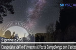 CIASPOLATA STELLE D'INVERNO AL FORTE CAMPOLONGO, 9 gennaio 2021