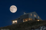 STARKE VERENA: der Mond im 2000 m-Abend 15. August 2016 PLATEAU Wanderung mit Führer