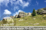 BATTAGLIA DELLE MELETTE: 1916-1917 - escursione guidata , 12 agosto 2020