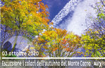 DIE FARBEN DES AUTUMN - MONTE CORNO geführte Wanderung, 3. Oktober 2020 