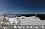 SNOWSHOEING AT MOUNT BALDO DELL'ALTOPIANO ASIAGO, 6 March 2021