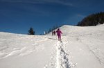 MANAZZO PORT: snowshoe hiking with guides plateau, March 4, 2017