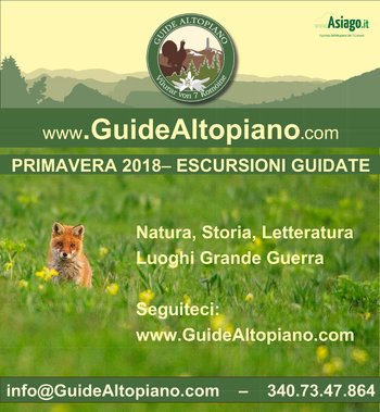 ESCURSIONI e TREKKING - VISITE GUIDATE Primavera 2018 GUIDE ALTOPIANO 