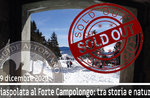 SNOWSHOEING DRIVEN TO CAMPOLONGO FORT, 19. Dezember 2020