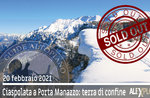 CIASPOLATA PORTA MANAZZO,, TERRA DI CONFINE, 20 febbraio 2021