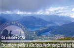 SPITZ VERLE, panorami dai laghi, escursione guidata 4 ottobre 2020