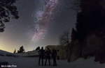 Schneeschuhwandern Winter Sterne mit einer starken März 2018.17 Abend PLATEAU GUIDES