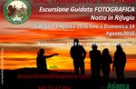 FORTE VERENA:Dal Tramonto all'alba GUIDE ALTOPIANO 13 e 14agosto NOTTE RIFUGIO