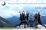 RITIRO DI YOGA E TREKKING nelle Dolomiti, 22 e 23 giugno 2019 