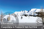 CIASPOLATA GUIDATA SULLE CRESTE DELLA VAL FORMICA, 8 dicembre 2020