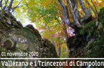 VALLERANA and campolongo trenches, guided excursion, 1 NOVEMBER 2020