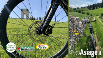 Ad asiago di contrada in contrada in ebike