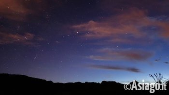 tramonto e stelle asiago guide