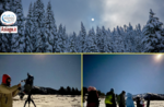 Schneeschuhwandern mit Teleskop im Mondschein und Abendessen in der Schutzhütte - Samstag, 19. Februar 2022